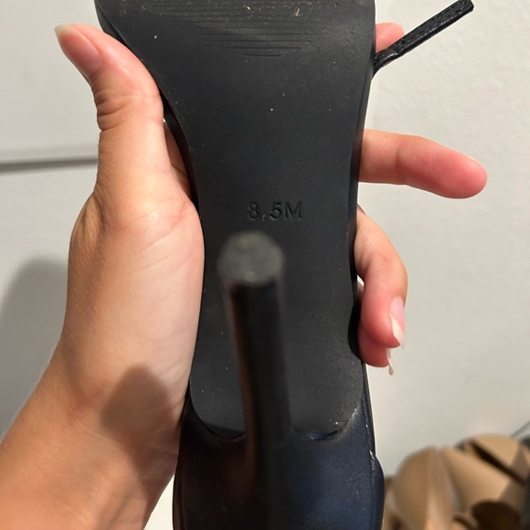 Steve Madden Tecy Pump Black siz 8.5 - Picture 4 of 4